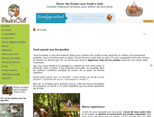 Tablet Screenshot of les-poules.com